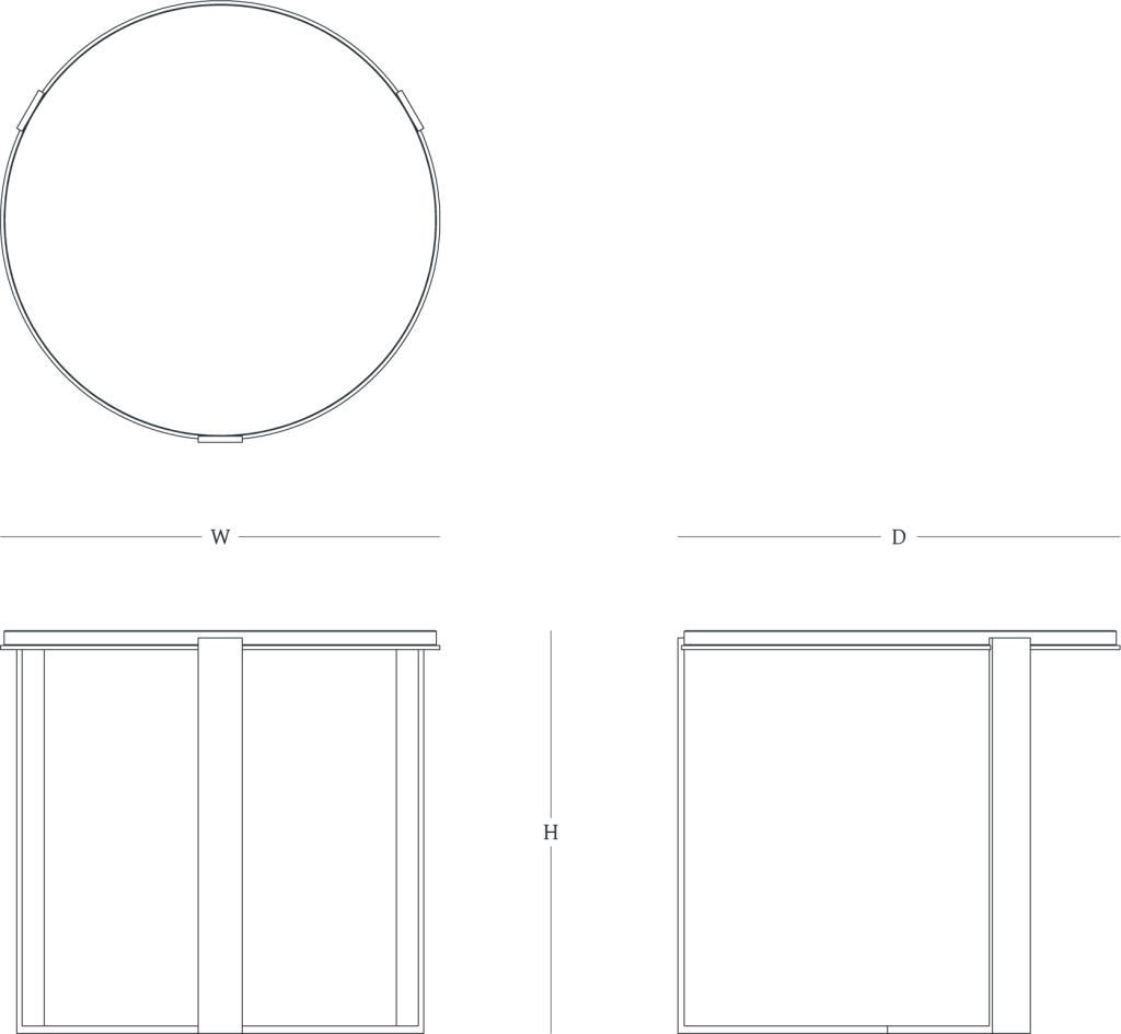 Crown side table - Loom Furniture | Loom Furniture